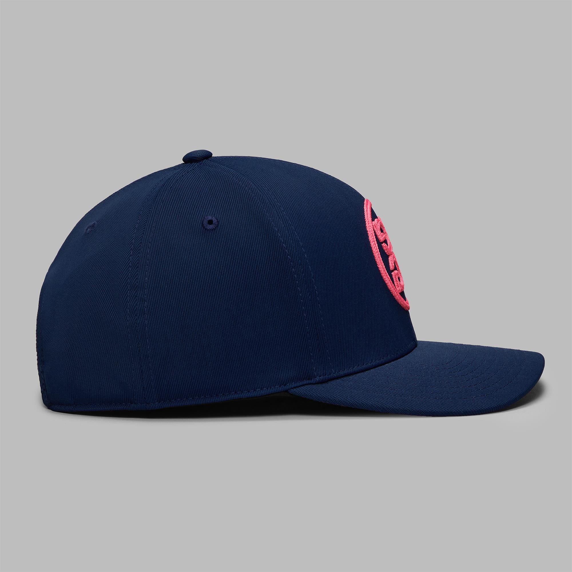 G/FORE Circle G's 110 Stretch Twill Snapback Twilight/Knockout Pink